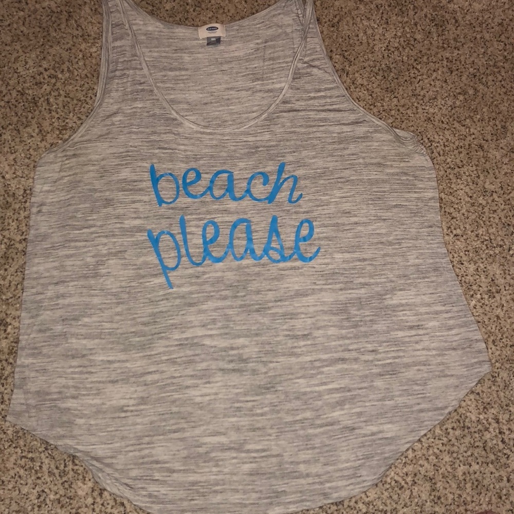 ⭐️5 for $25⭐️Beach Please tank